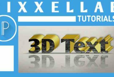 cara-membuat-teks-3d-keren-pixellab