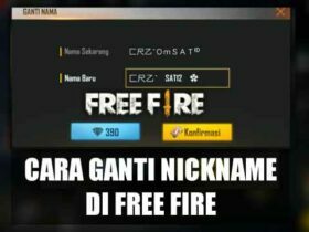 cara ganti nama ff