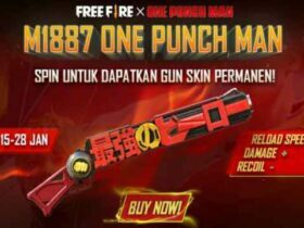 Harga Skin M1887 One Punch Man Saitama (OPM) FF