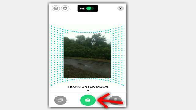 cara memotret panorama di hp android