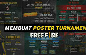 Cara Membuat Poster Turnamen FF