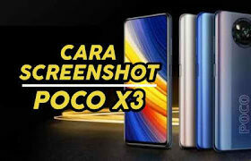 Cara Screenshot di HP POCO X3