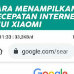Cara Menampilkan Kecepatan Internet di HP Xiaomi