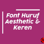 font-huruf-keren-aesthetic-a-z