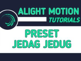 Preset Jedag-Jedug Alight Motion