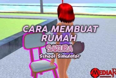 cara membuat rumah sakura school simulator