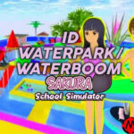 ID Waterpark & Waterboom di Sakura School Simulator