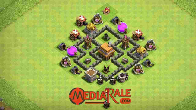 Base coc th 4 Base coc th 4
