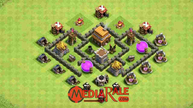 Base coc th 4 Base coc th 4