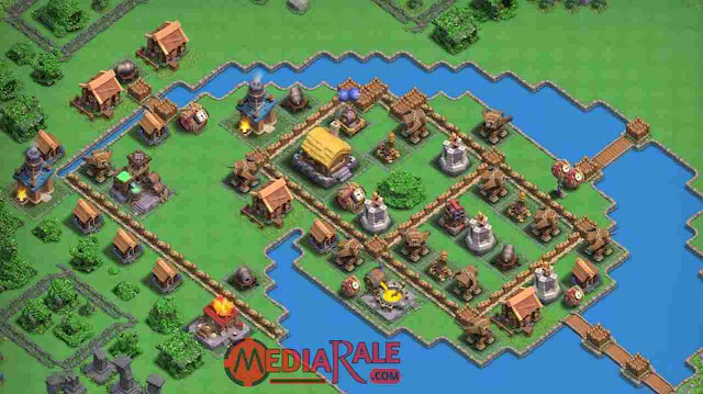 Base Distrik Lembah Penyihir COC Level 1 Base Distrik Lembah Penyihir COC Level 1