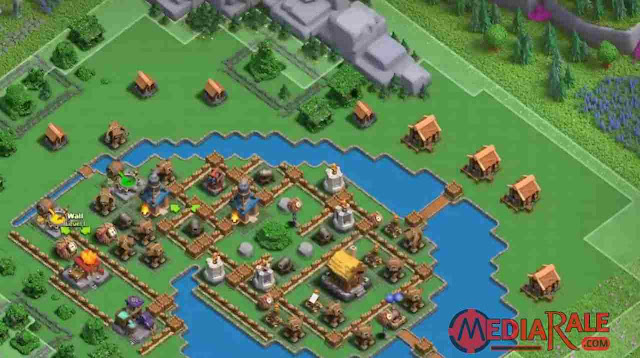 Base Distrik Lembah Penyihir COC Level 1 Base Distrik Lembah Penyihir COC Level 1