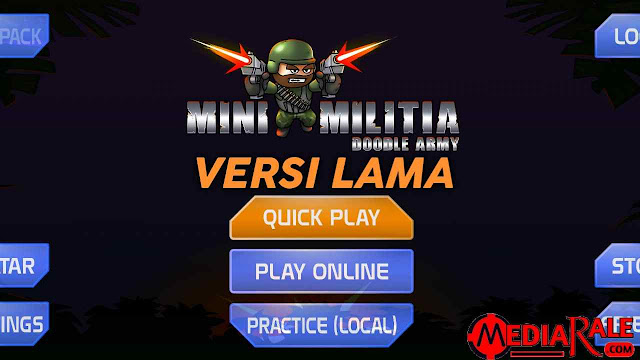 Mini Militia Versi Lama, Bisa Mabar