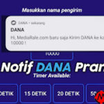 Notif DANA Prank