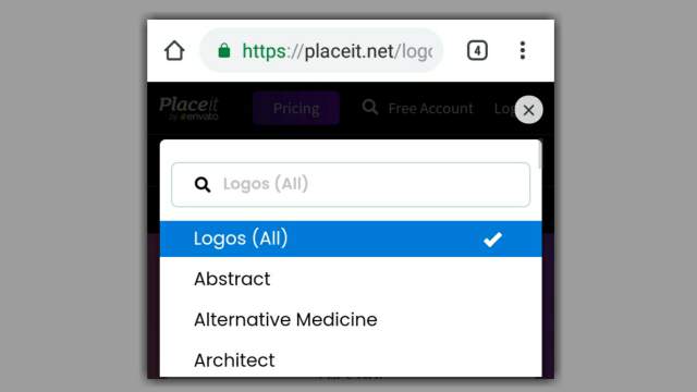 cara membuat logo gaming di placeit