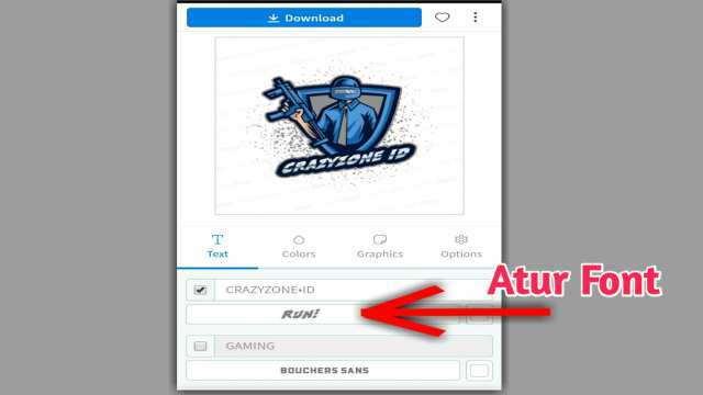 cara membuat logo gaming di placeit