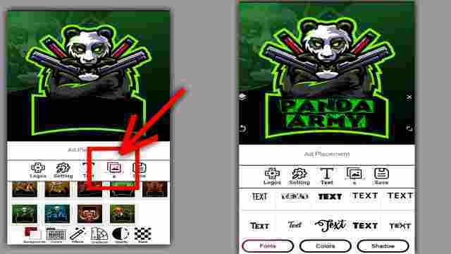 cara membuat logo esport, cara membuat logo guild ff