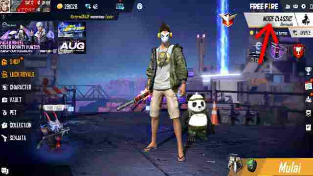 Cara membuat custom room free fire