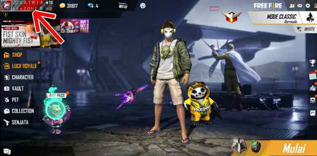 cara salin id free fire