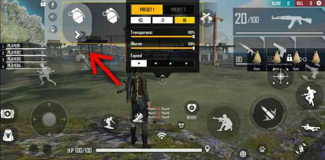 Custom HUD 3 Jari Free Fire Custom HUD 3 Jari Free Fire