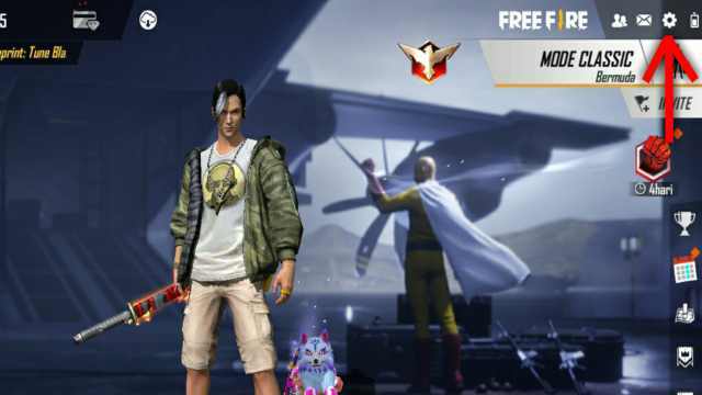 Cara Memunculkan Tombol Tembak Kiri di Free Fire