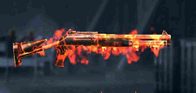 Shotgun M1014 Apocalytic Red