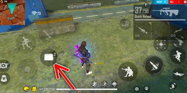 Tap Tombol Gloo Wall