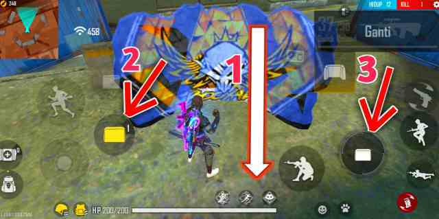 Cara Memasang Gloo Wall dengan Cepat di Free Fire