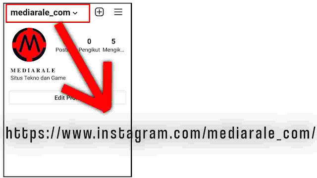 Cara Salin Link Akun IG Sendiri Cara Salin Link Akun IG Sendiri
