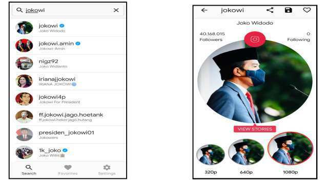 cara melihat pp ig full