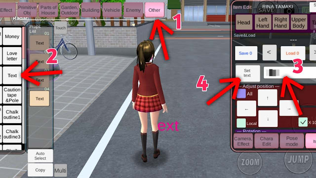 ascii art sakura school simulator