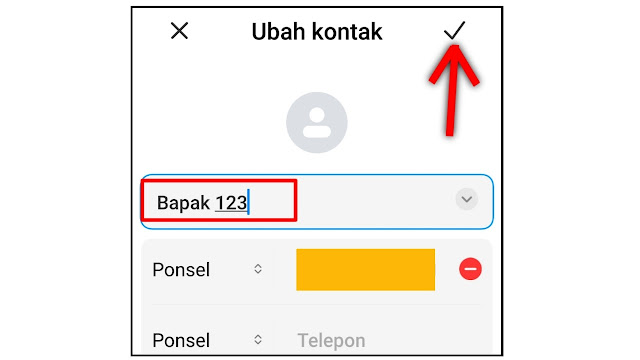 Cara Mengganti Nama Kontak WA