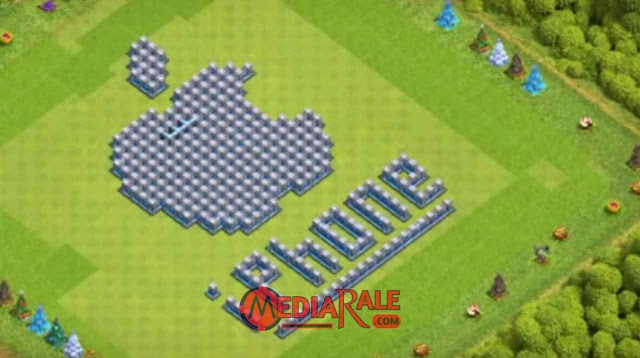 Base COC TH 13 Unik & Lucu