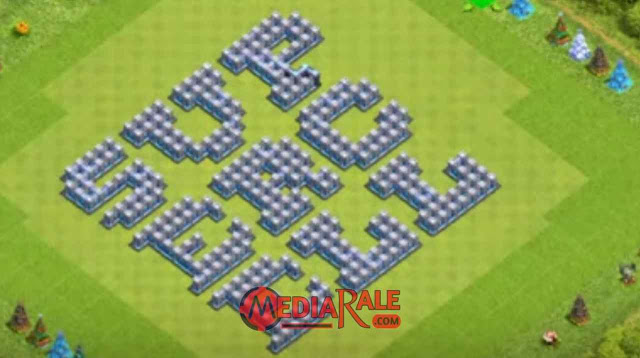 Base COC TH 13 Unik & Lucu