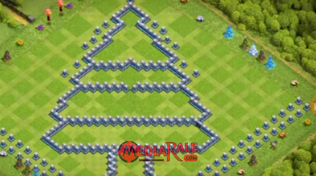 Base COC TH 13 Unik & Lucu