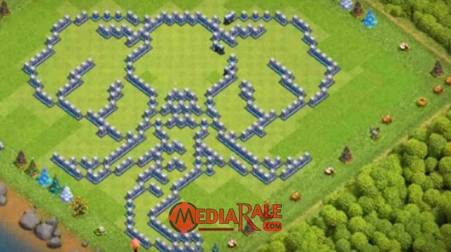 Base COC TH 13 Unik & Lucu