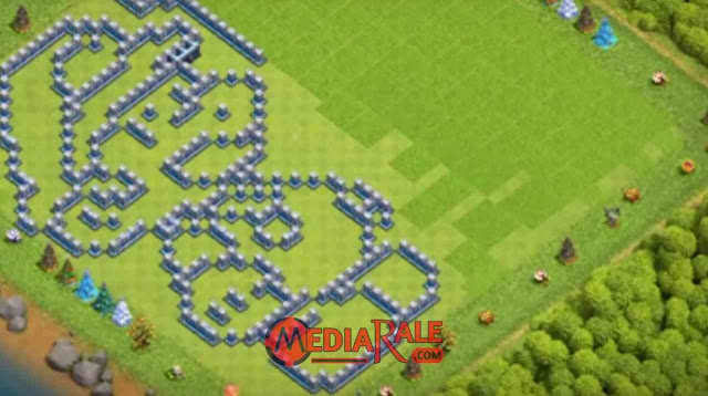 Base COC TH 13 Unik & Lucu
