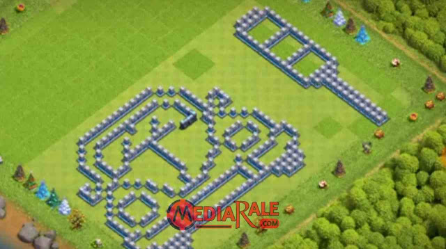 Base COC TH 13 Unik & Lucu