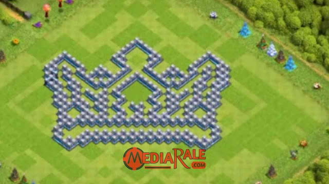 Base COC TH 13 Unik & Lucu