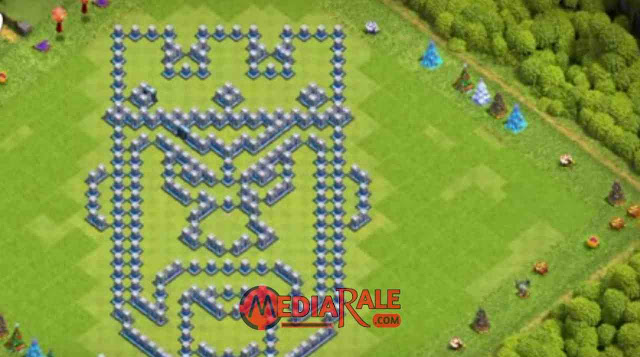 Base COC TH 13 Unik & Lucu