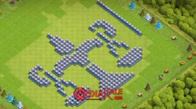 Base COC TH 13 Unik & Lucu