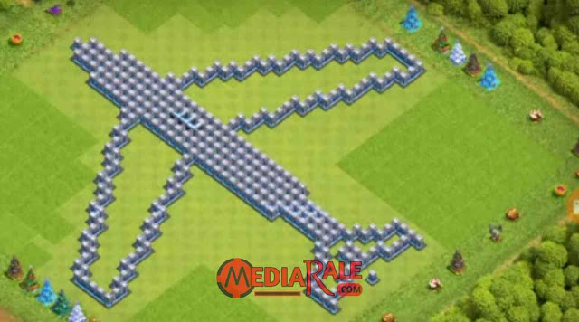 Base COC TH 13 Unik & Lucu