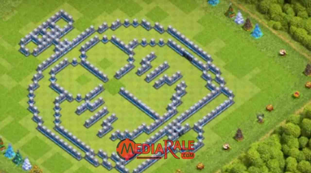 Base COC TH 13 Unik & Lucu