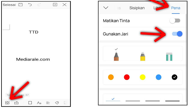Cara Membuat Tanda Tangan di WPS Office