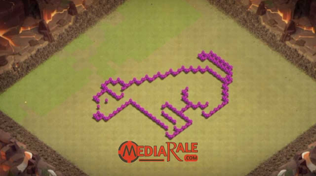 Base COC TH 6 Unik & Lucu Base COC TH 6 Unik & Lucu