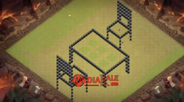 Base COC TH 8 Unik & Lucu Base COC TH 8 Unik & Lucu