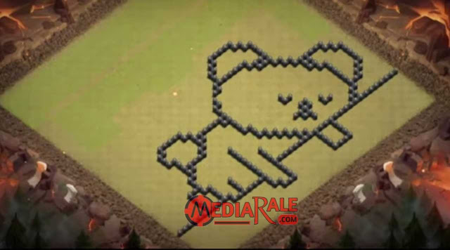 Base COC TH 8 Unik & Lucu Base COC TH 8 Unik & Lucu