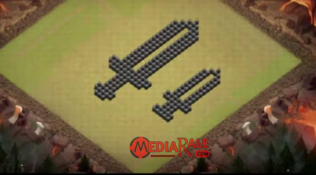 Base COC TH 8 Unik & Lucu Base COC TH 8 Unik & Lucu