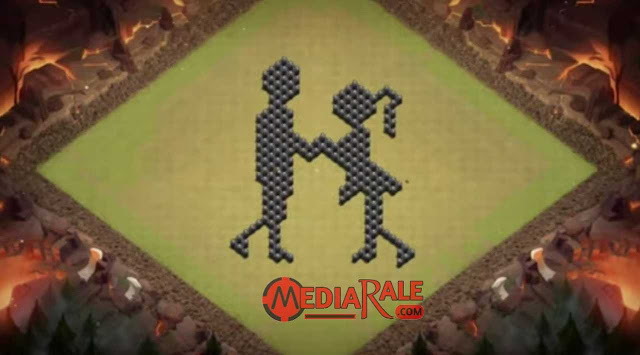 Base COC TH 8 Unik & Lucu Base COC TH 8 Unik & Lucu