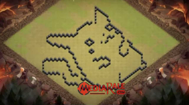 Base COC TH 8 Unik & Lucu Base COC TH 8 Unik & Lucu