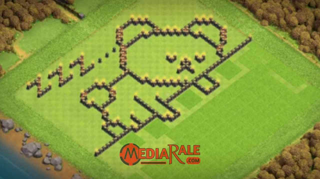 Base COC TH 9 Unik & Lucu